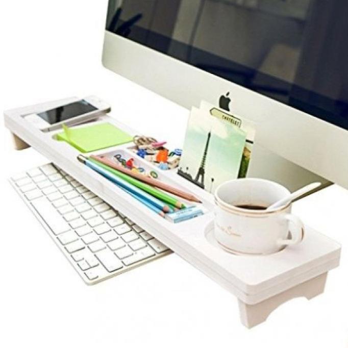 

Office & Stationery | Document Organizer | Meja Minimalis Tempat Holder Hp Gelas Kerja Belajar Serbaguna Keyboard | Best Seller