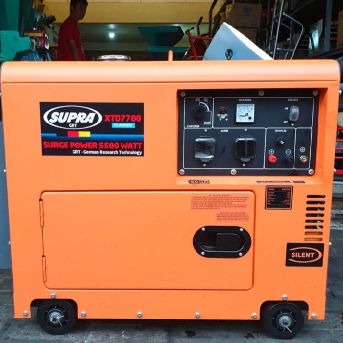 genset solar 5000 watt starter