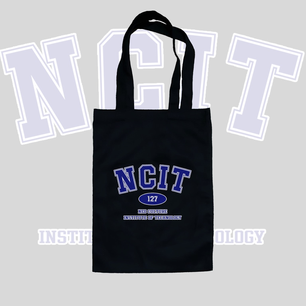 TOTE BAG HITAM - NCT / KPOP