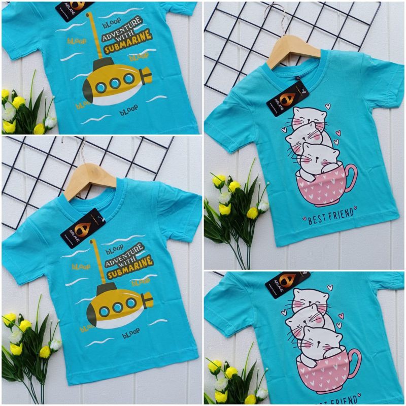 AIRLANE KAOS ANAK BIRU BABY