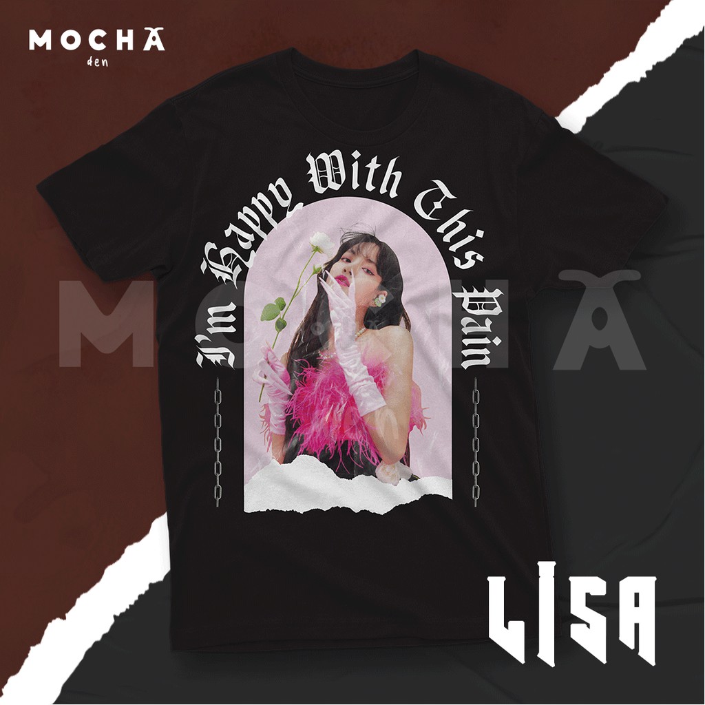 Lisa BLACKPINK Tee by MOCHA DEN