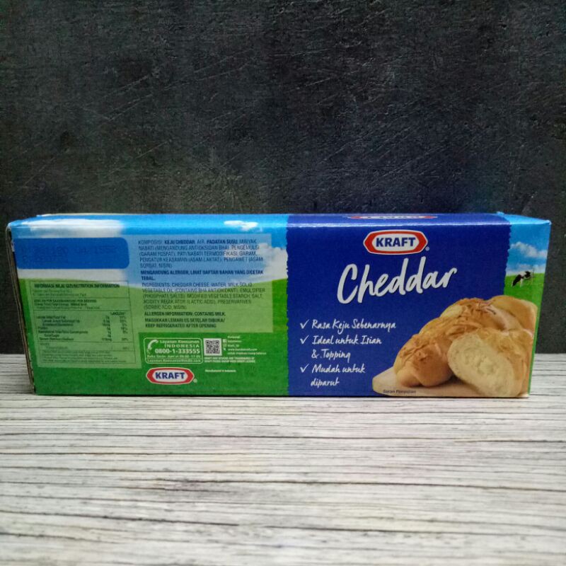 

KEJU KRAFT CHEDDAR 2 KG BAHAN KUE CAKE NEW PROMO