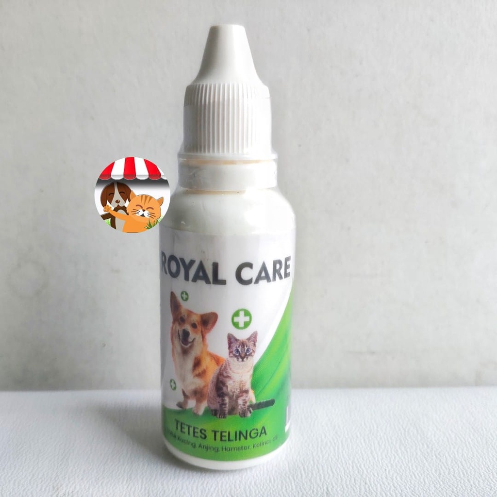 Royal Care 30ml Obat Tetes Telinga Kucing Anjing Hamster Kelinci