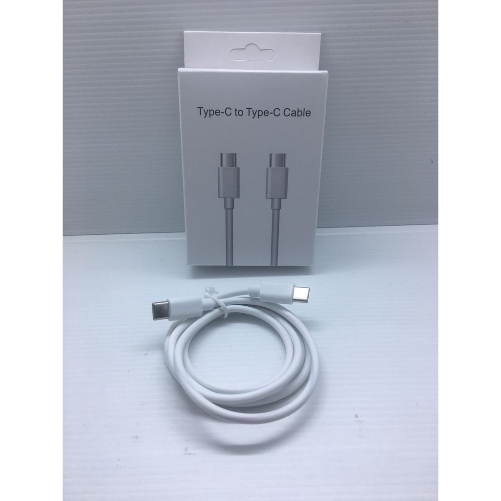 TYPE C TO TYPE C KABEL DATA SAMSUNG SUPPORT FAST CHARGING dan universal