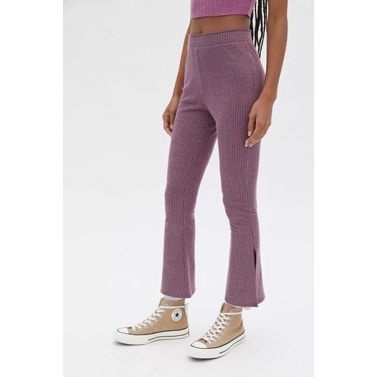 Urban Outfitters Ollie Ribbeds Flare Pants