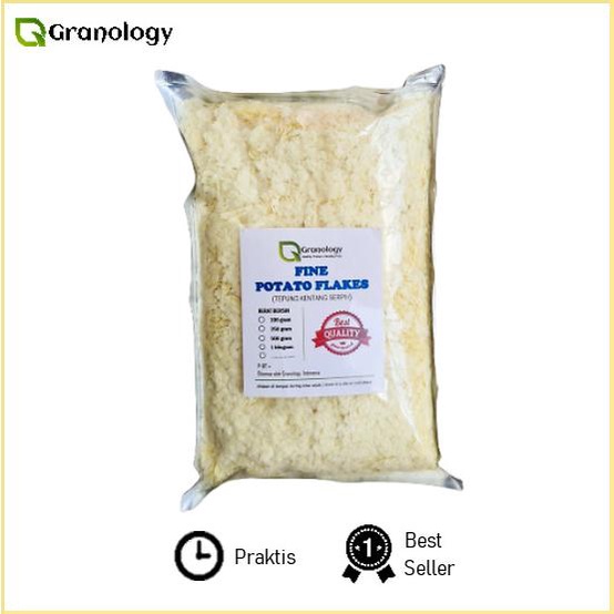 

[COD] Potato Flakes / Tepung Kentang (1 kilogram) by Granology [COD]