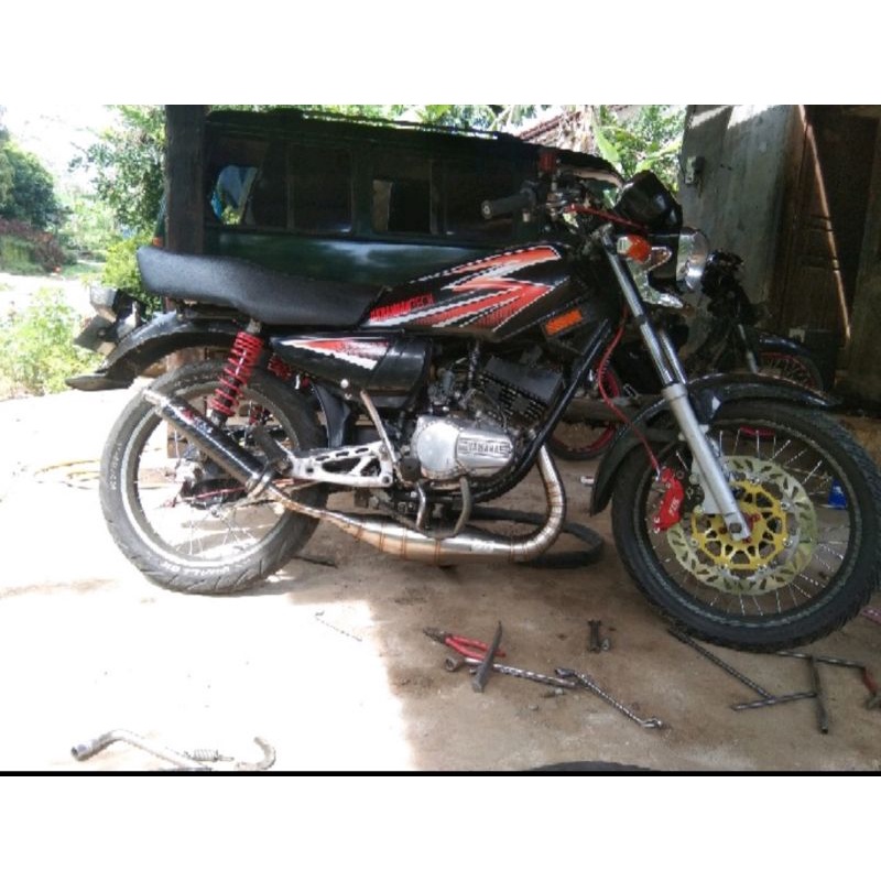 Knalpot Rx King Kolong Repsol Aitech Stainless Karbon-4
