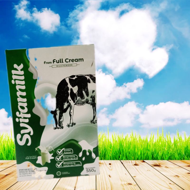 

susu bubuk skim sapi 550 gr