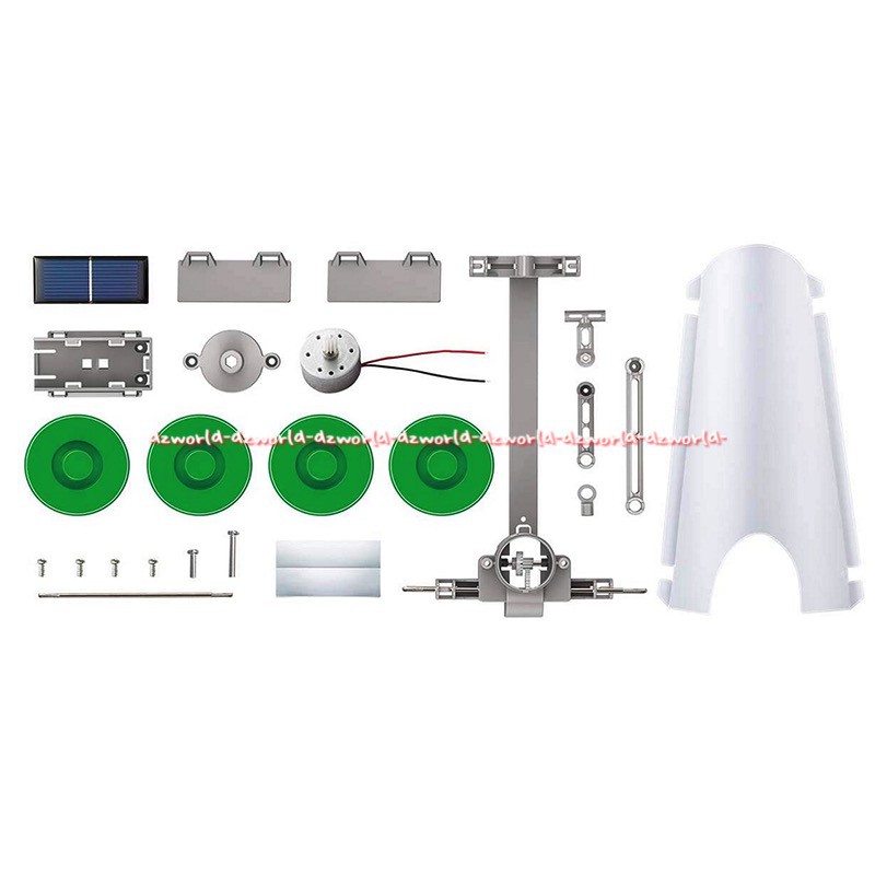 4M Green Science Water Clock Mainan Membuat Kreasi Jam Tenaga