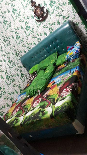 Divan Oscar Springbed Minimalis + Headboard Diamond All Size (promo Harga)