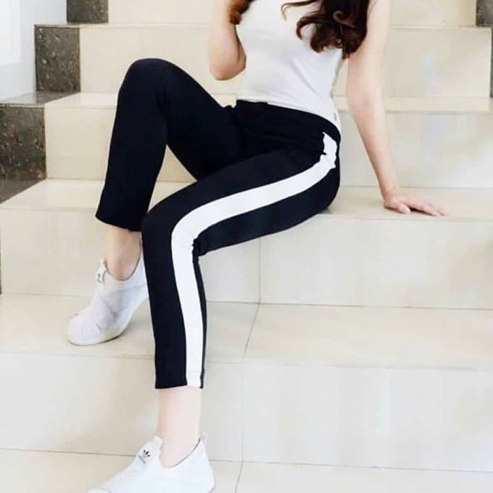 stripe pants zara