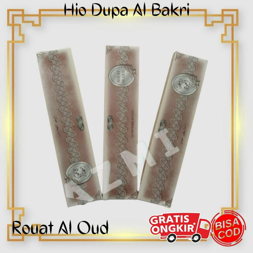 Terbaru Hio Dupa Al Bakri Rouat Al Oud isi 28pcs Buhur Lidi Pengharum Ruangan