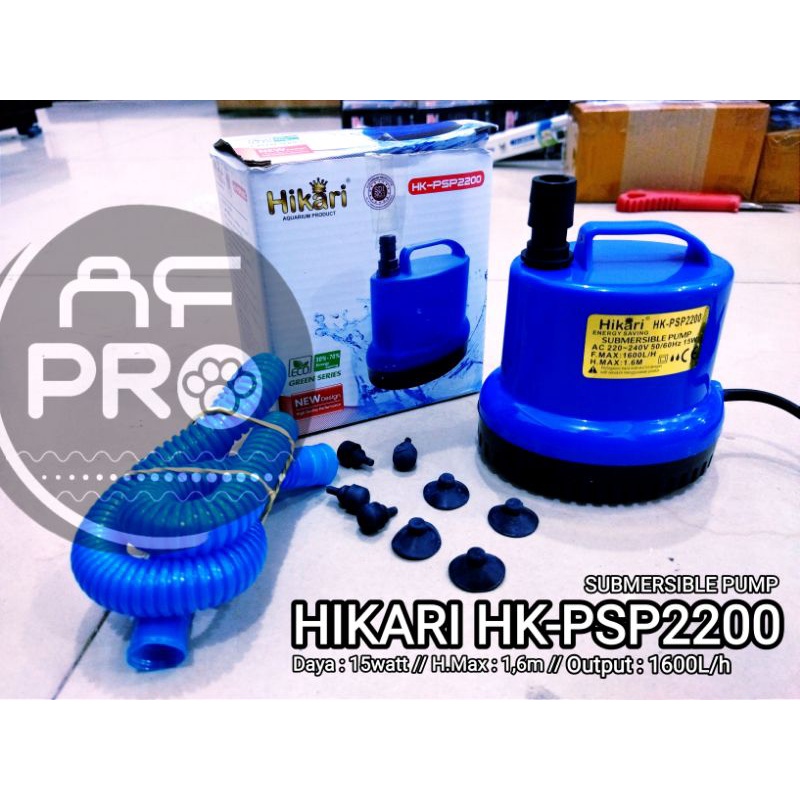 PROMO MURAH Pompa aquarium kolam aquarium submersible HIKARI HK PSP 2200