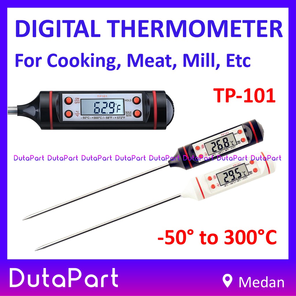 TP101 Digital Thermometer Dapur Masak Air Obat Kopi Susu Termometer