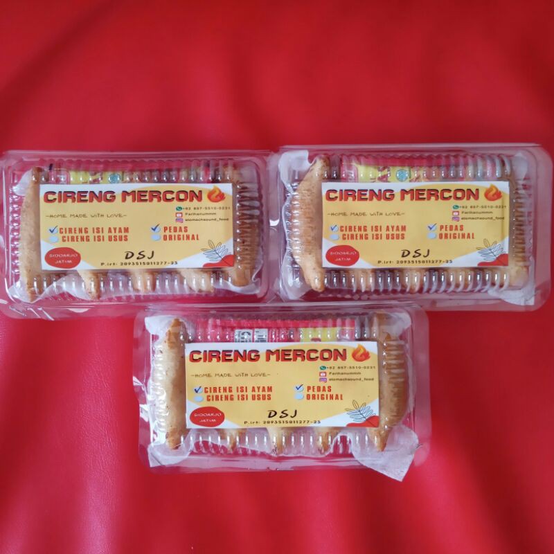 

FROZEN FOOD CIRENG MERCON ISI AYAM/USUS