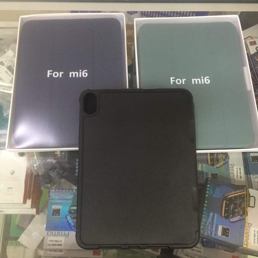 Smart Case Tpu iPad Mini 6 Auto Lock + Slot Pen Stylus