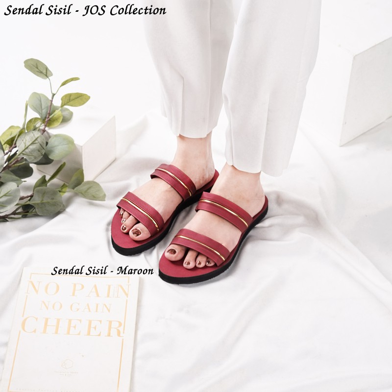 Sandal Selop Wanita Bahan Spon Anti Licin - Sisil by JOS Collection