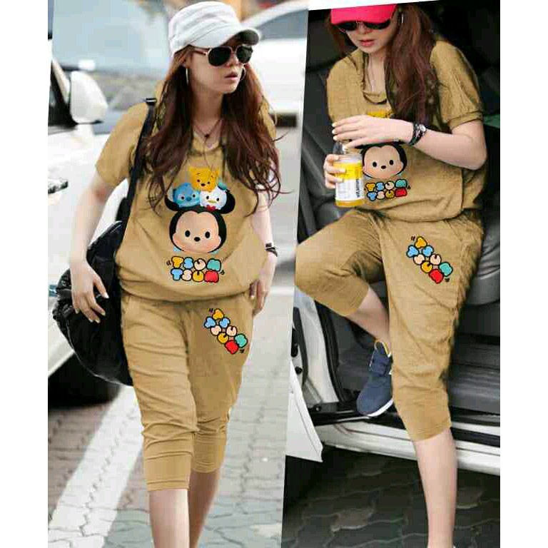 Stelan Tank Adidas Setelah Baju Olahraga Zumba Aerobic Senam Yoga Wanita Murah Trendy Terlaris88 I.2