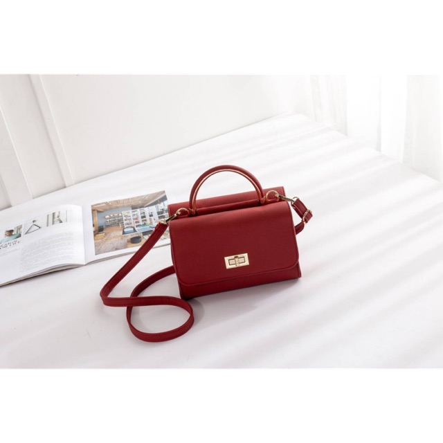 TAS 2 SISI MULTIFUNGSI SELEMPANG WANITA LILY BAG MERK JIMS HONEY