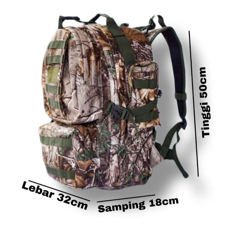 Tas Gultor Loreng Camo Realtree Xtra / Ransel Besar