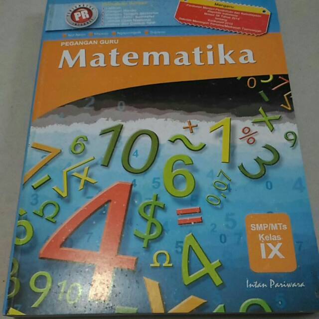 Buku PR PG Matematika kelas 9