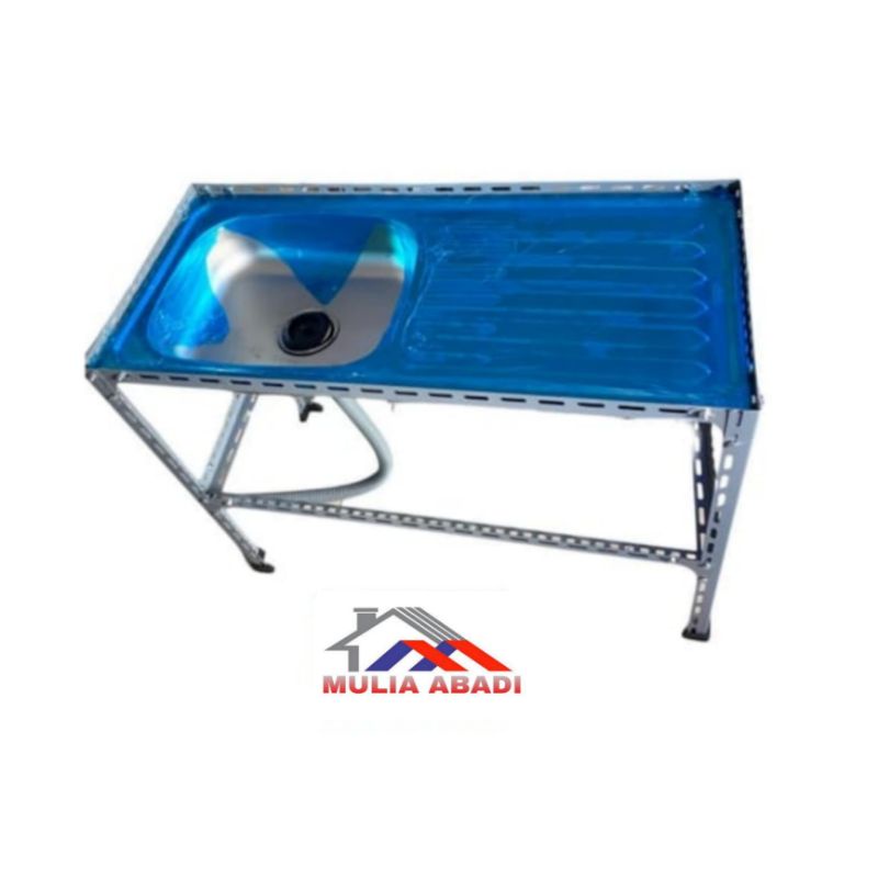 Wastafel Bak Cuci Piring/Wastafel meja set rak bak cuci piring