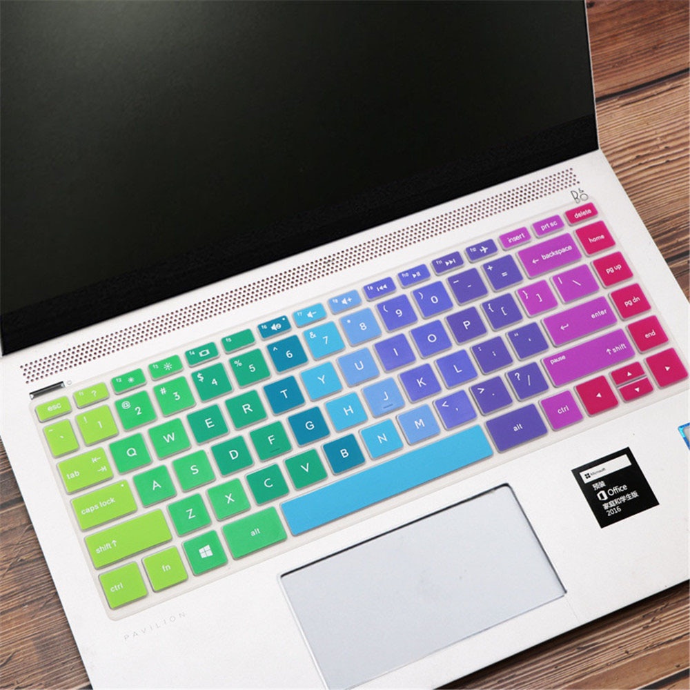 Cover Pelindung Keyboard Laptop HP 14 &quot;Bahan Silikon Untuk HP 14q-cs0001TX i5-8250U