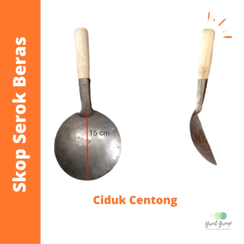 Ciduk Centong Skop Serok Beras