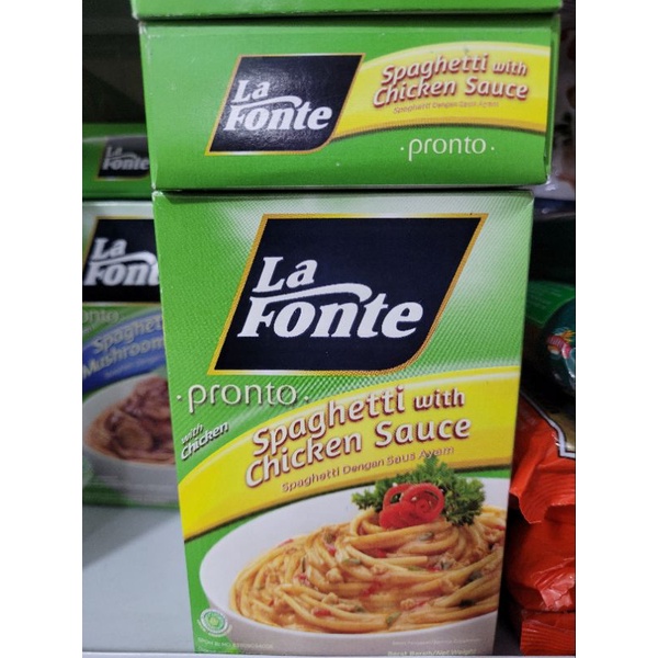 

La Fonte Spaghetti Chicken Sauce 117g