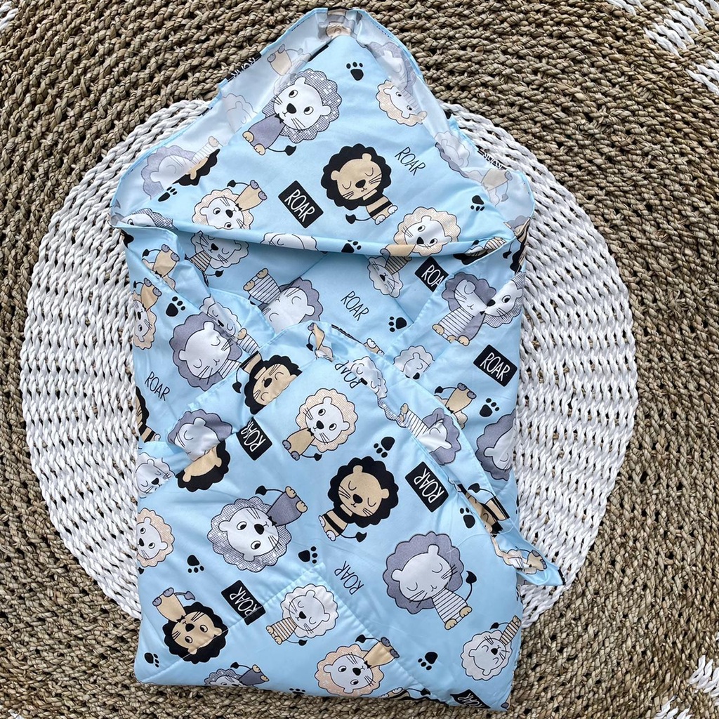 Selimut Bayi Badcover Bayi Selimut Bayi Baru Lahir Full Motif Asyam Baby