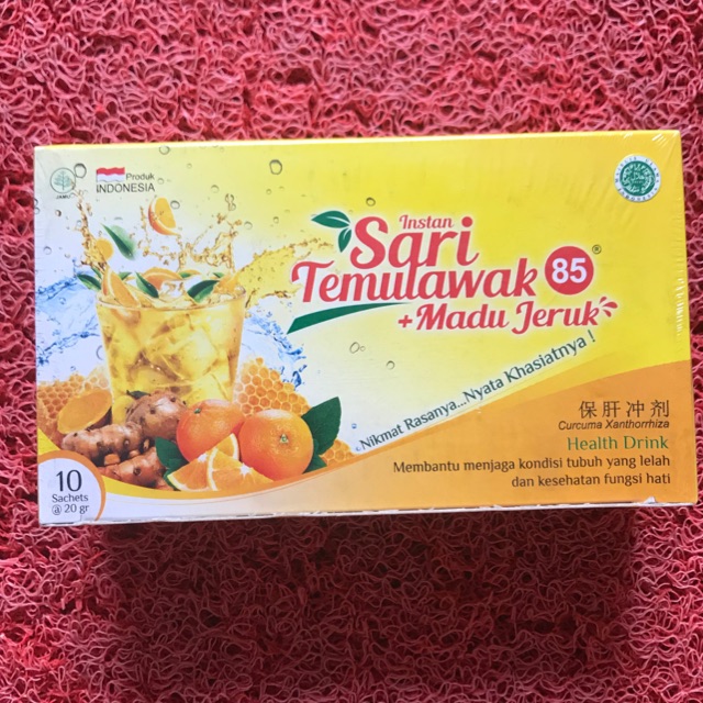 

SARI TEMULAWAK 85 Instan - Ekstra Madu Jeruk