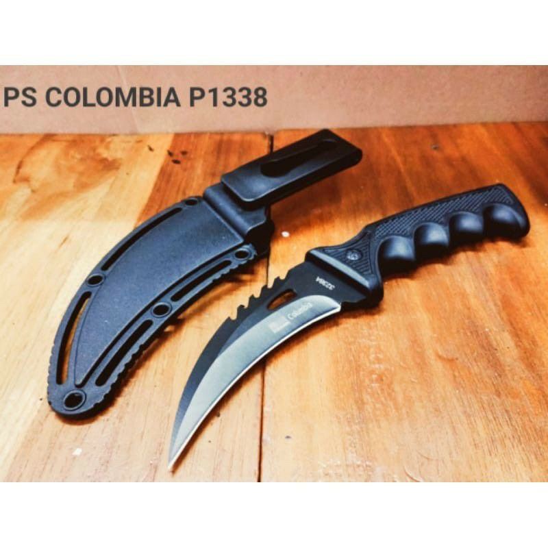 Pisau Selam Columbia P 1338 / 3328A Pisau Survival Outdoor Camping Gunung