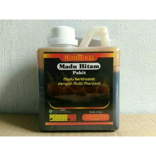 

Promo Madu Hitam Pahit Gholiban 500 Gram Diskon