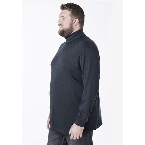 TERBARU XXL KAOS PRIA LEHER TINGGI LENGAN PANJANG - TURTLE NECK LONG SLEEVE