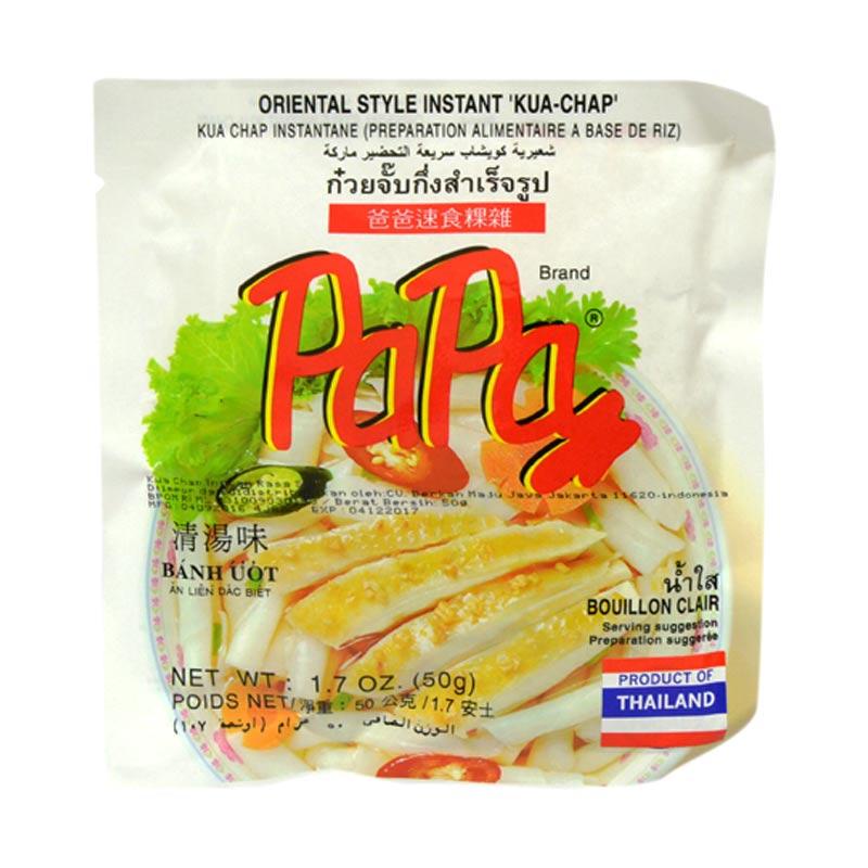 

PAPA Kuachap Soup Instant 50g (Kwetiau Instan)