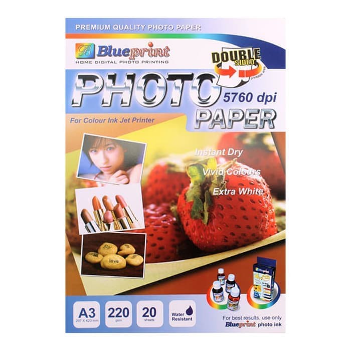

Blueprint Double Sided Photo Paper BP-DSGA3220