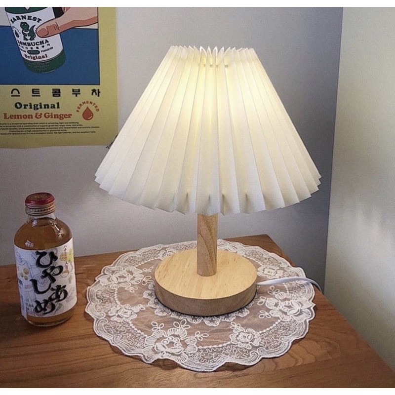 vintage lamp / lampu korea / lampu tidur / korean lamp