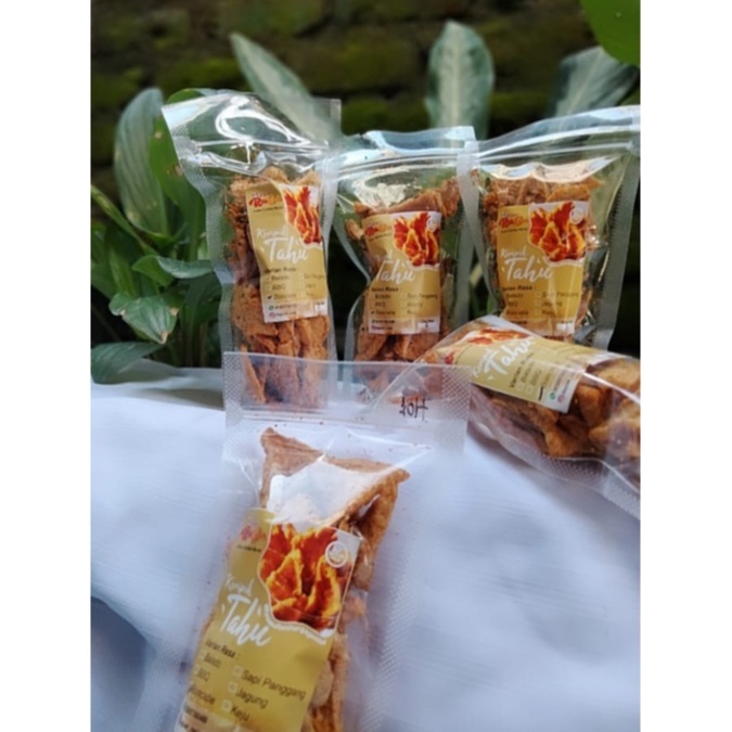 

[250 gr] Keripik Tahu by Depoer RaSa