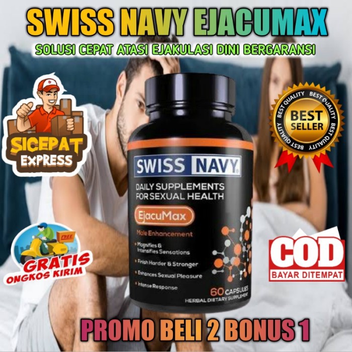 Suplemen Pria Dewa_sa Swiss Navy Ejacumax Male Enhancement