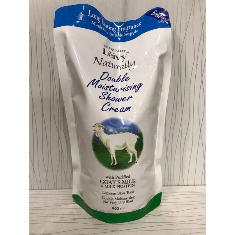 

Leivy Showergel Refill Milk dan Honey 900 ml