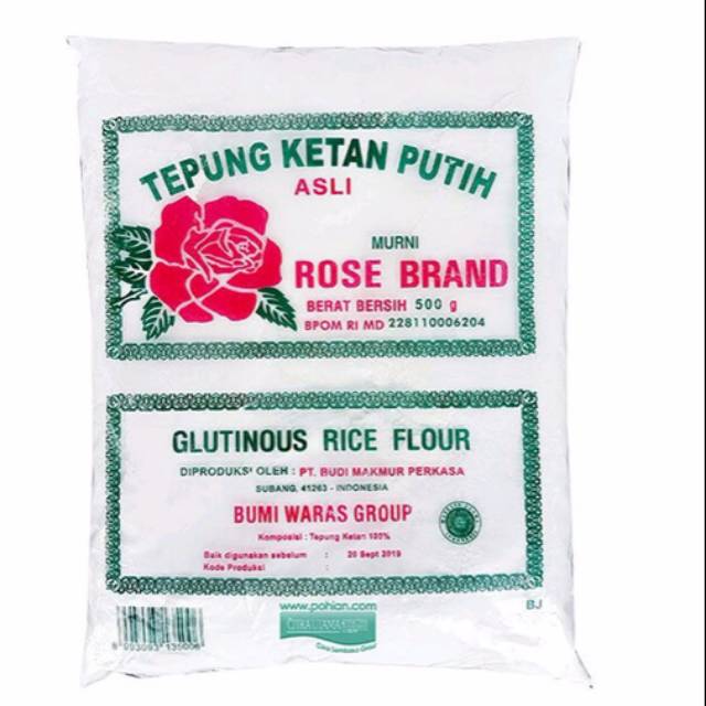 

Tepung ketan rose brand 500gr