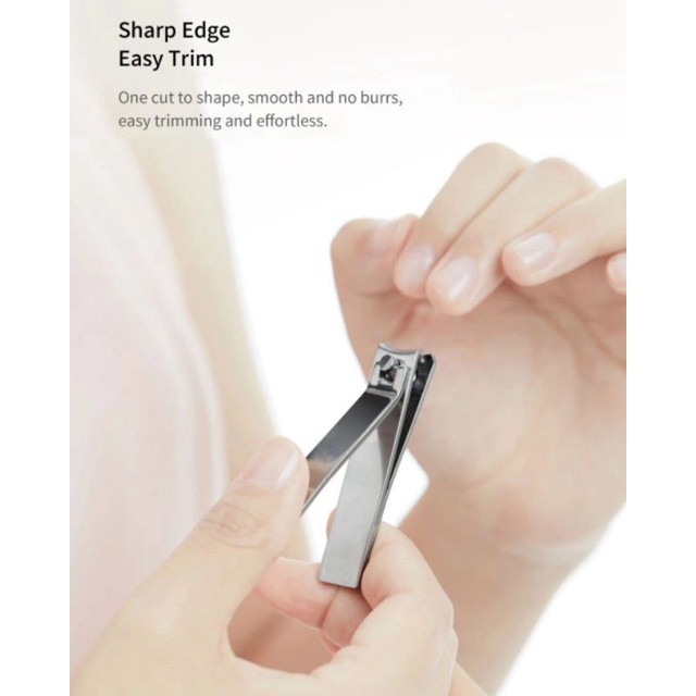 HuoHou Nail Clipper Gunting Kuku Stainless Steel Menicure Clippers