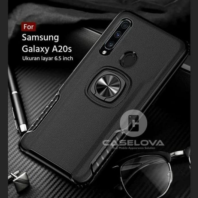 Kondom Samsung A20S Hard Ring Thunder Samsung A20S Case