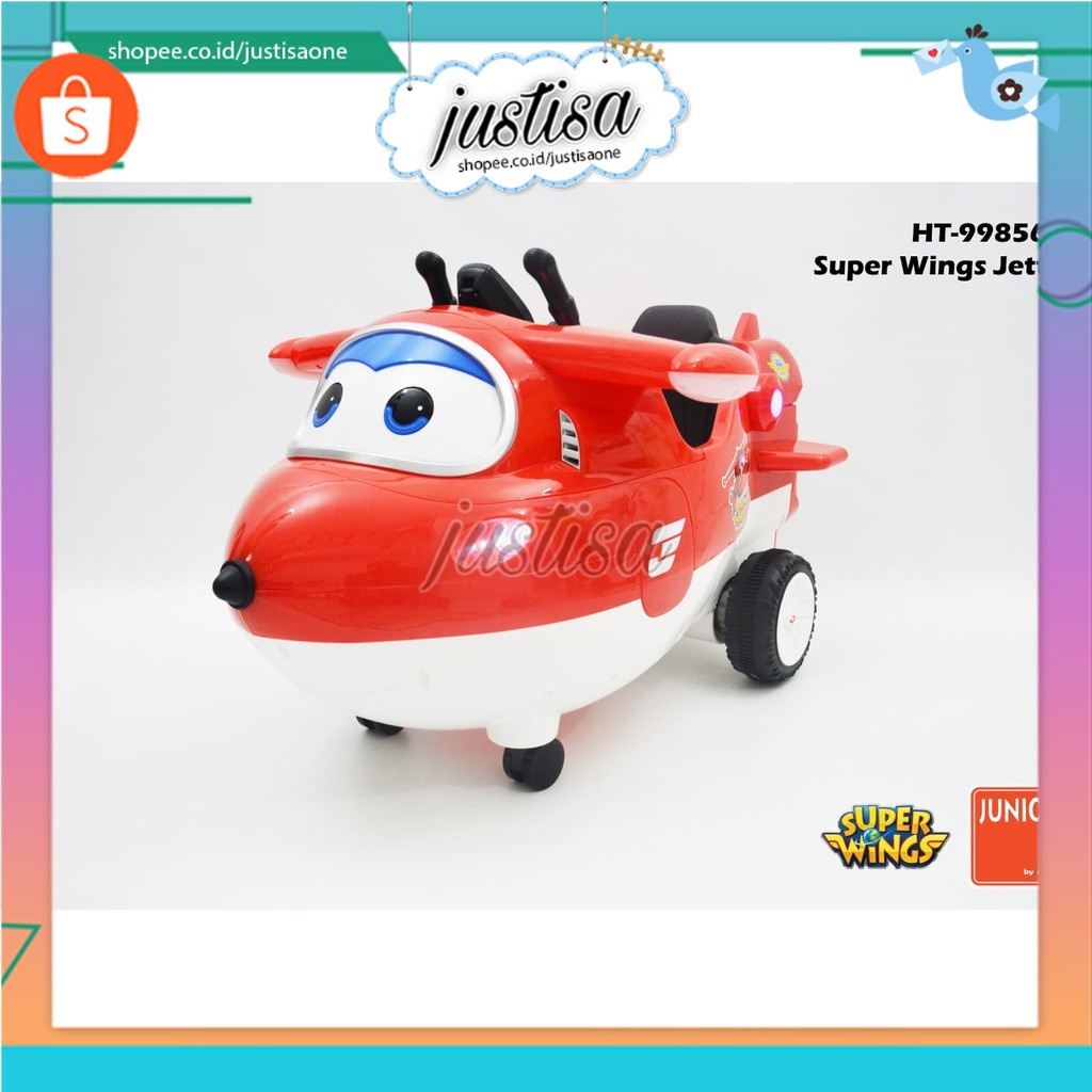 Promo  !! Junior by Child Super Wings Jett HT-99856 - Pesawat mainan anak dengan remote control dan Aki