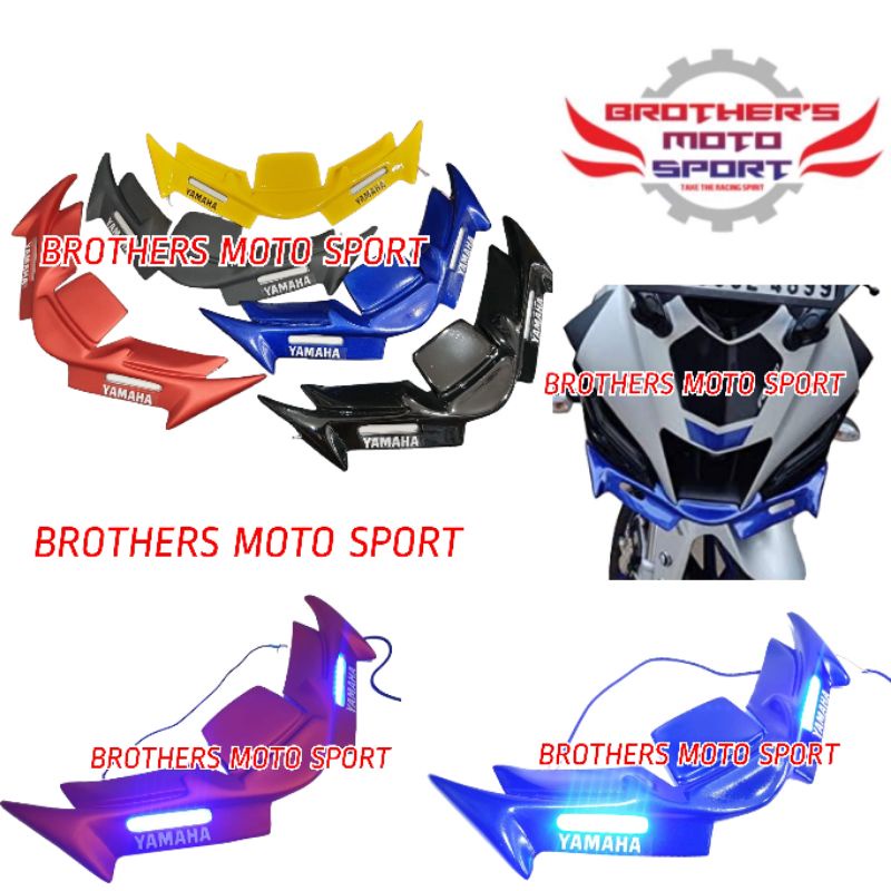 winglet lampu r15M winglet R15 v4 winglet sayap depan lampu R15M v4