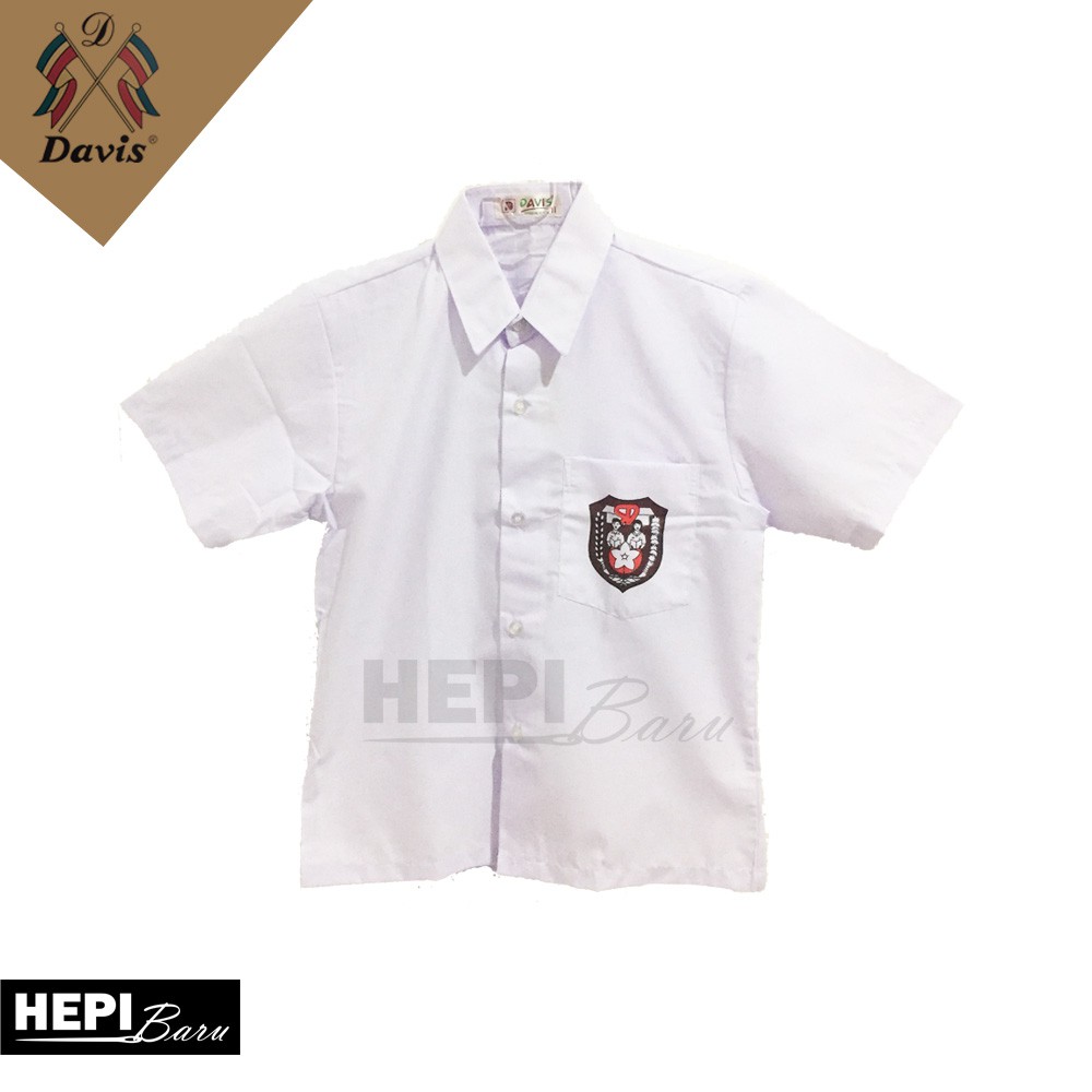 Baju Seragam Sekolah SD Badge - DAVIS