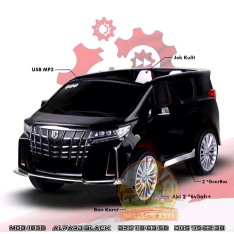 MAINAN MOBIL AKI ANAK ALPHARD MOB 1038