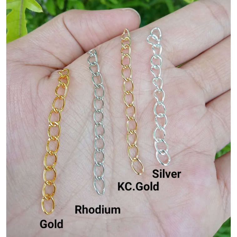 RANTAI EXTENSION TAMBAHAN UNTUK GELANG/KALUNG