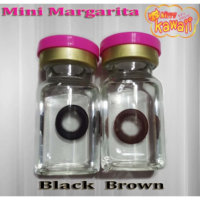 Softlens Kitty Kawaii Mini Margarita Black (Hitam)