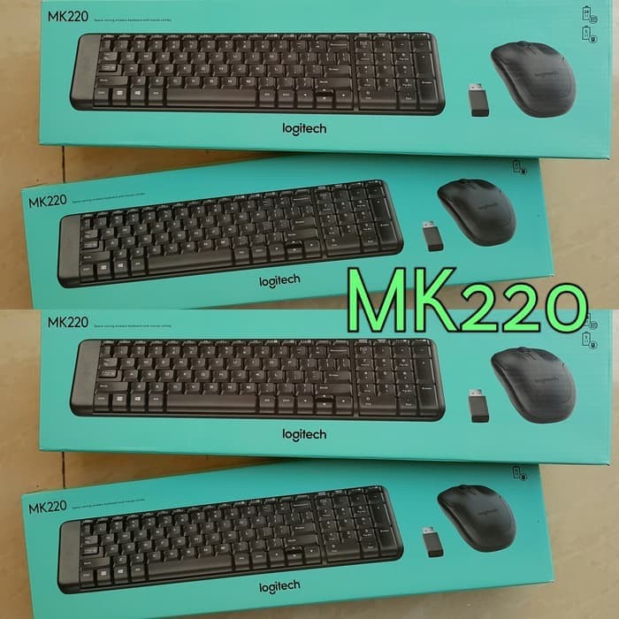 Logitech Wireless Combo MK220 (Mouse + Keyboard)